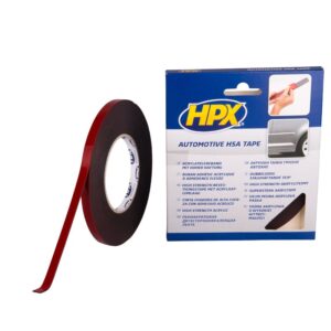 HPX dubbelzijdige tape 9mmx10mtr.